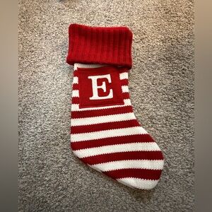 Wondershop Red and White Striped Holiday Stocking